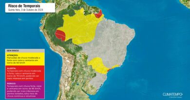 Primeira frente fria de outubro atinge São Paulo com possibilidade de chuvas e ventos fortes