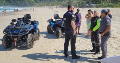 Operação integrada ‘Praia Segura’ apreende mais quatro quadriciclos em Maresias e Juquehy, na Costa Sul de São Sebastião