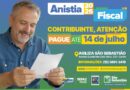 Prefeitura de São Sebastião prorroga campanha de Anistia Fiscal até 14 de julho