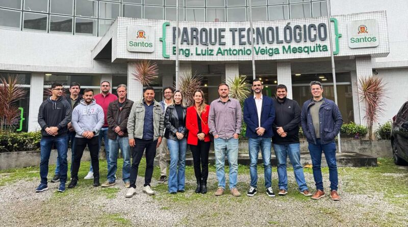 Prefeitura de São Sebastião e Fatec avançam na criação de Centro Tecnológico com visita técnica ao Parque Tecnológico de Santos