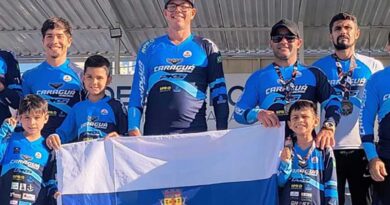 Atletas de Caraguatatuba brilham na abertura do Campeonato Paulista de BMX em Indaiatuba
