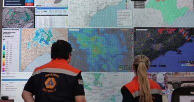 Defesa Civil alerta para temporais no litoral e em outras regiões de SP no fim de semana