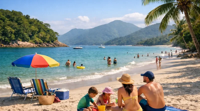 9 melhores praias para famílias em Ubatuba