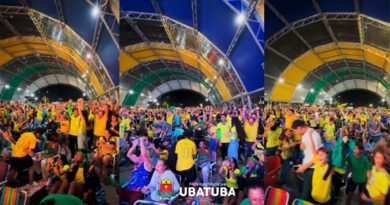 Brasil enfrenta Escócia na quarta (24) e Ubatuba faz transmissão na Arena Fan Fest