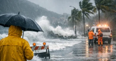Chuvas fortes no litoral: riscos e orientação