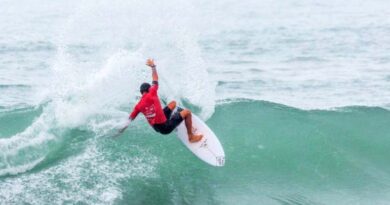 Wesley Leite assume liderança do Brasileiro de Surfe após etapa do Surf Brasil PRO em Ubatuba