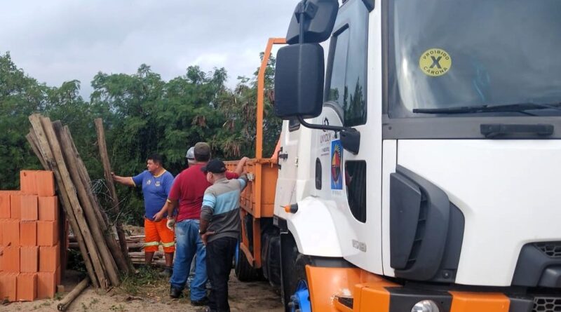 São Sebastião intensifica fiscalização ambiental e apreende materiais em área pública nas Cigarras