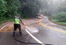 Derramamento de óleo interdita trecho da SP-55 na Serra de Maresias/Boiçucanga, em São Sebastião
