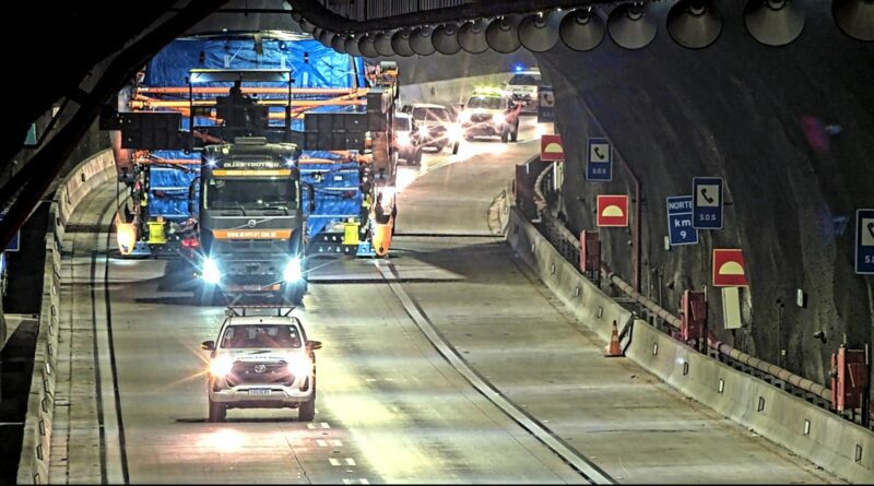 Rodovia dos Tamoios terá operação especial nesta quarta para transporte de carga de 517 toneladas